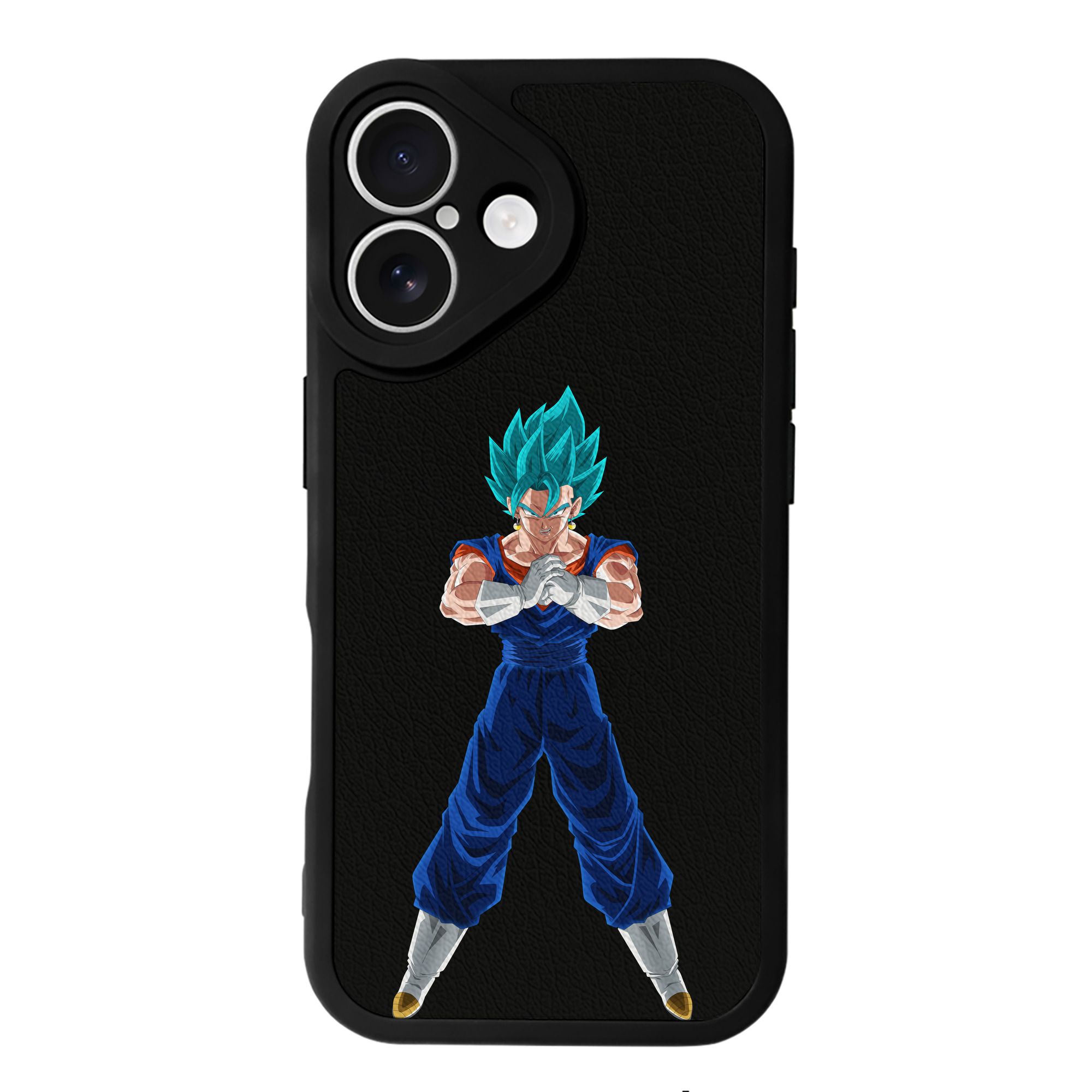 （画像用） ドラゴンボール ベジット DRAGON BALL Vegetto 【iPhone 16シリーズ対応】シリコンスマホケース（レザー調） 材質：シリコン